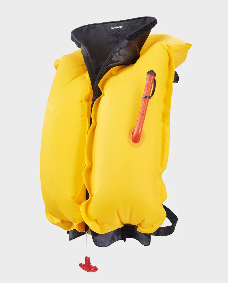 Bluestorm Gear Cirrus 26 Inflatable PFD Life Jacket (Max5 Camo) | US Coast Guard Approved Automatic/Manual Life Vest for Adults