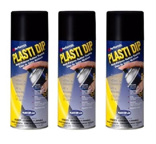 Performix Plasti Dip 11203 Matte Black Rubber Spray