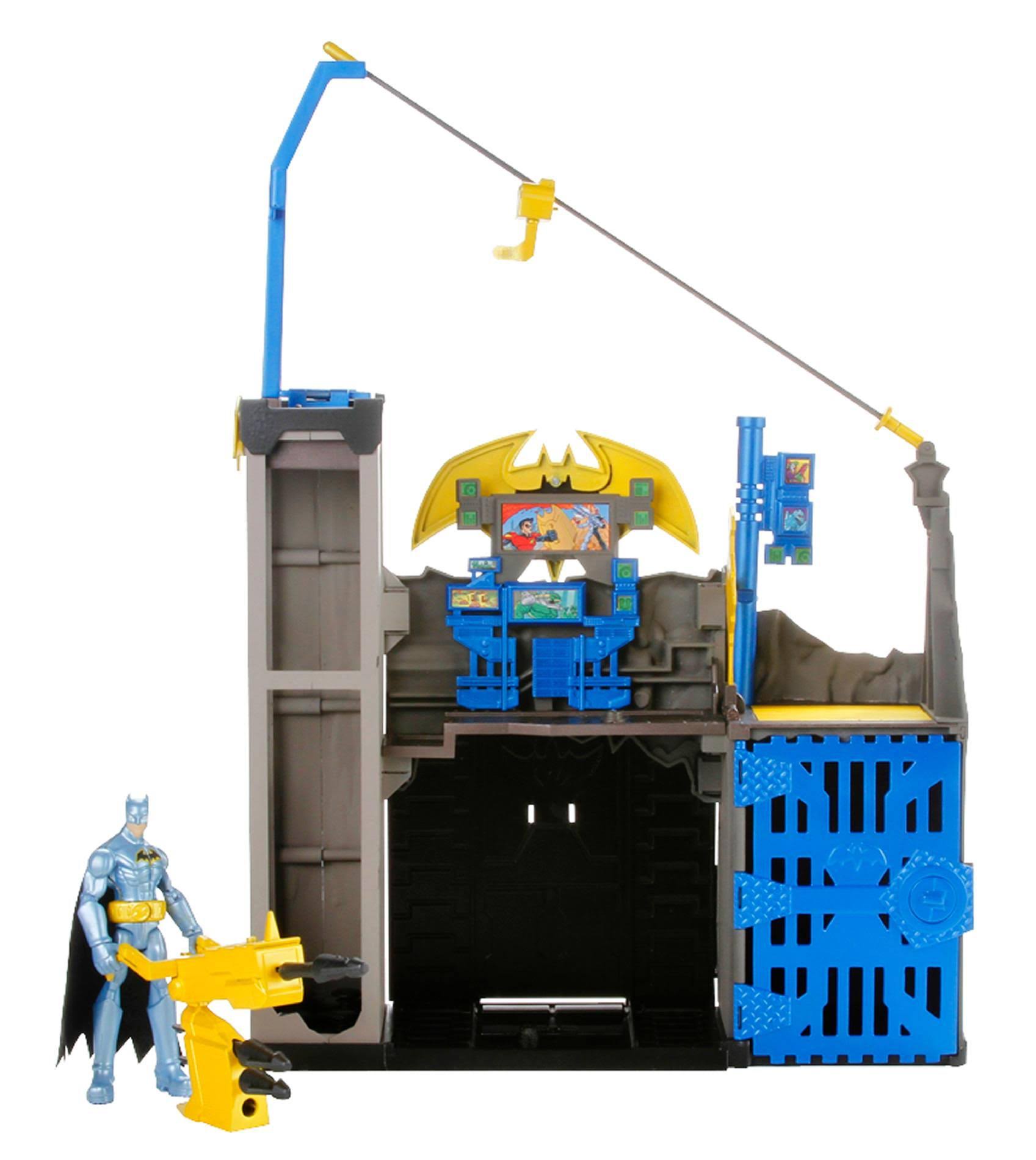 Mattel Batman Power Attack Blast and Battle Batcave Play Set