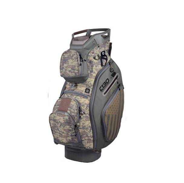 Sun Mountain 2019 C-130 Supercharged Cart Bag | Black