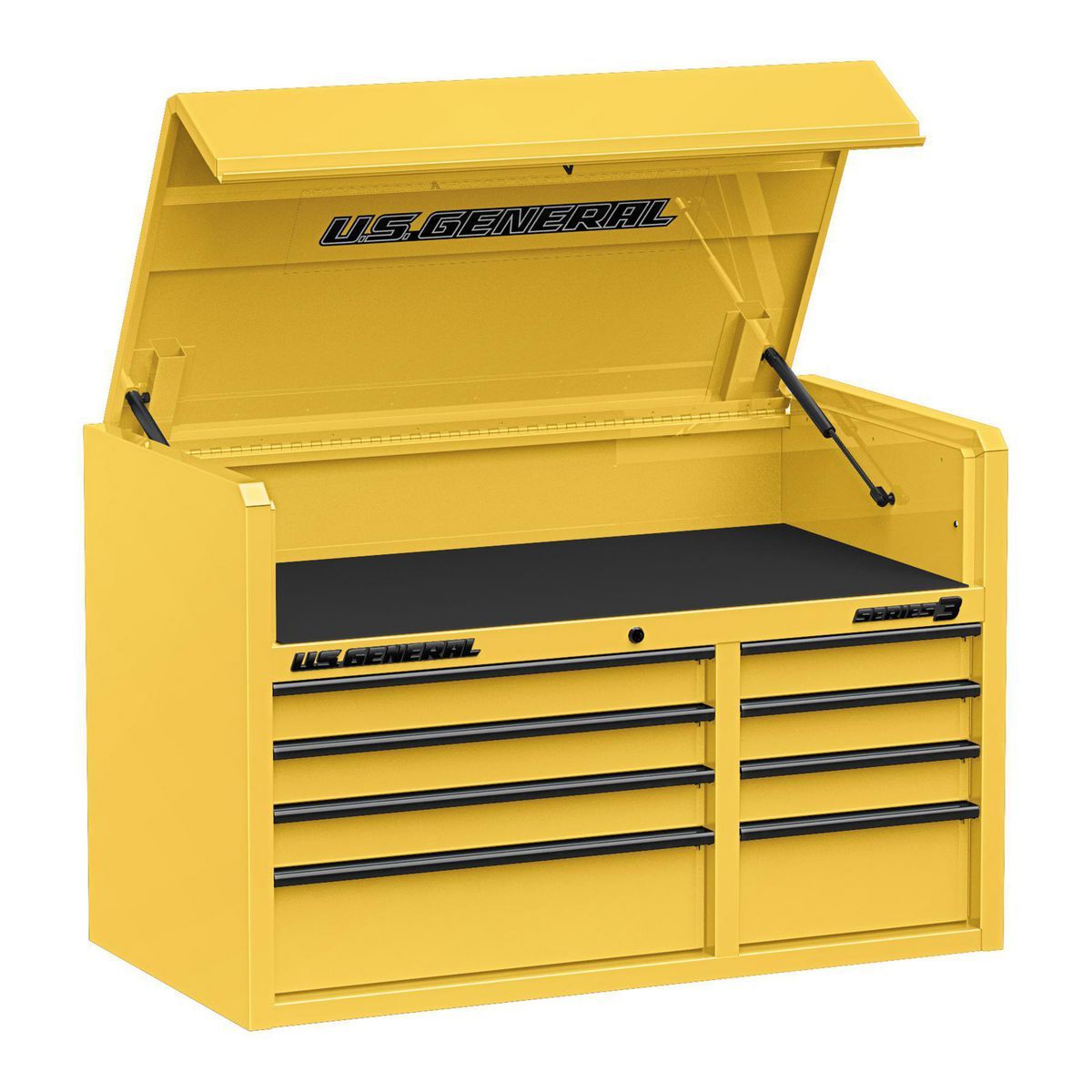 U.S. GENERAL 42 in. x 22 in. Top Chest, Series 3, Black