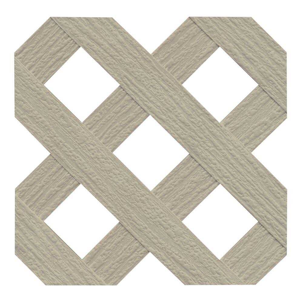 Veranda 4 ft. x 8 ft Classic Diamond Vinyl Lattice - Shop Hardware Tools Online Store