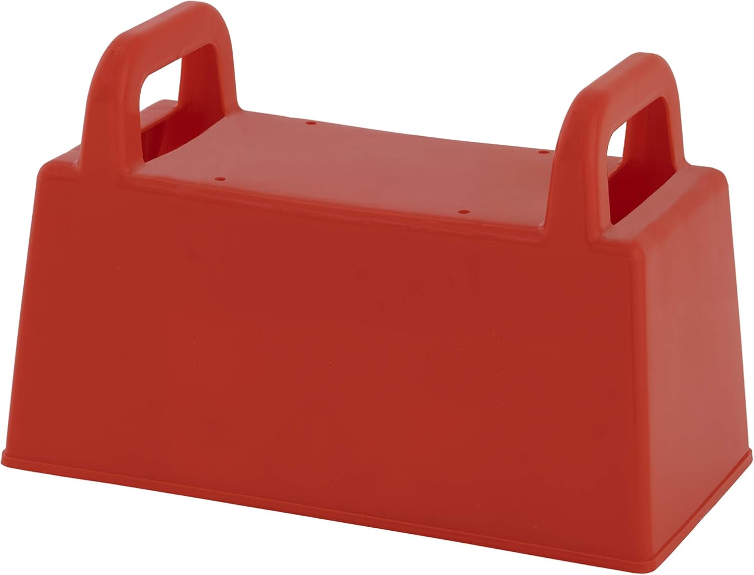 Superio Snow Block Mold Brick Form & Sand Mold Block Red 10 Inch - Kids Durable Outdoor Toys Winter Snow Fort, Snow Castle, Summer Sand Box, Beach Castle. Sturdy (Red-6)