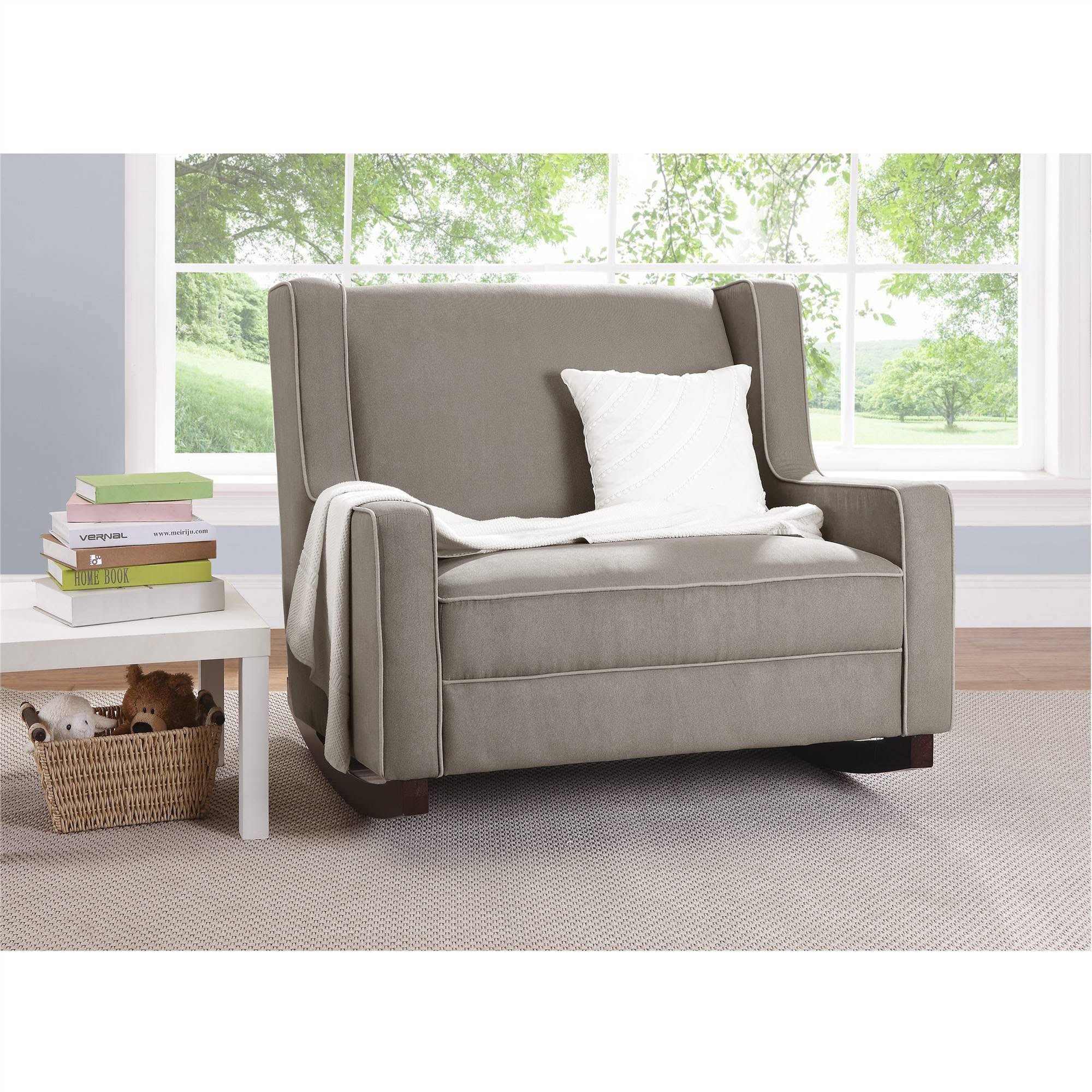 Baby Relax Jax Double Rocker - Brown