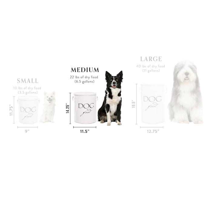 Harry Barker Classic Dog Food Storage Canister - Pet Supplies online store