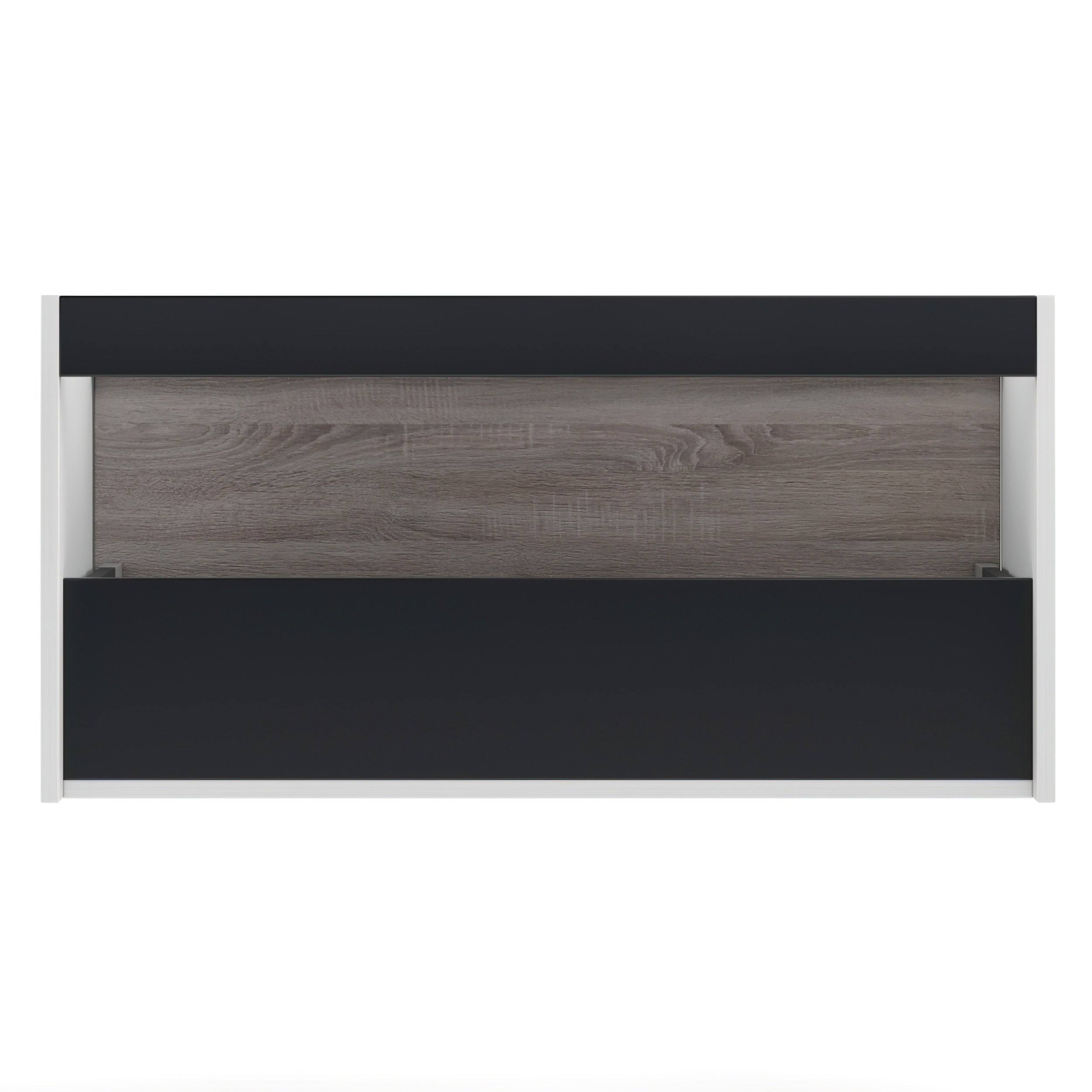 32x22 Bathroom Vanity Cabinet + Ceramic Sink | Tribeca | W 32 x H 20 x D 18 in RHD Weathered
