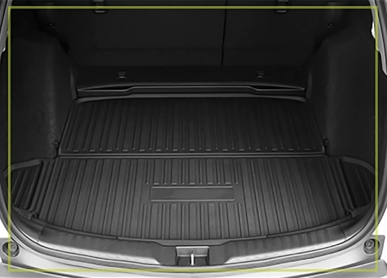 CARORMOKE Cargo Liner Trunk Mat Cargo Tray Black 2021 Compatible with 2017-2020 Honda CRV (Do Not Fit for Trunk with Subwoofer Or Honda CRV Touring)