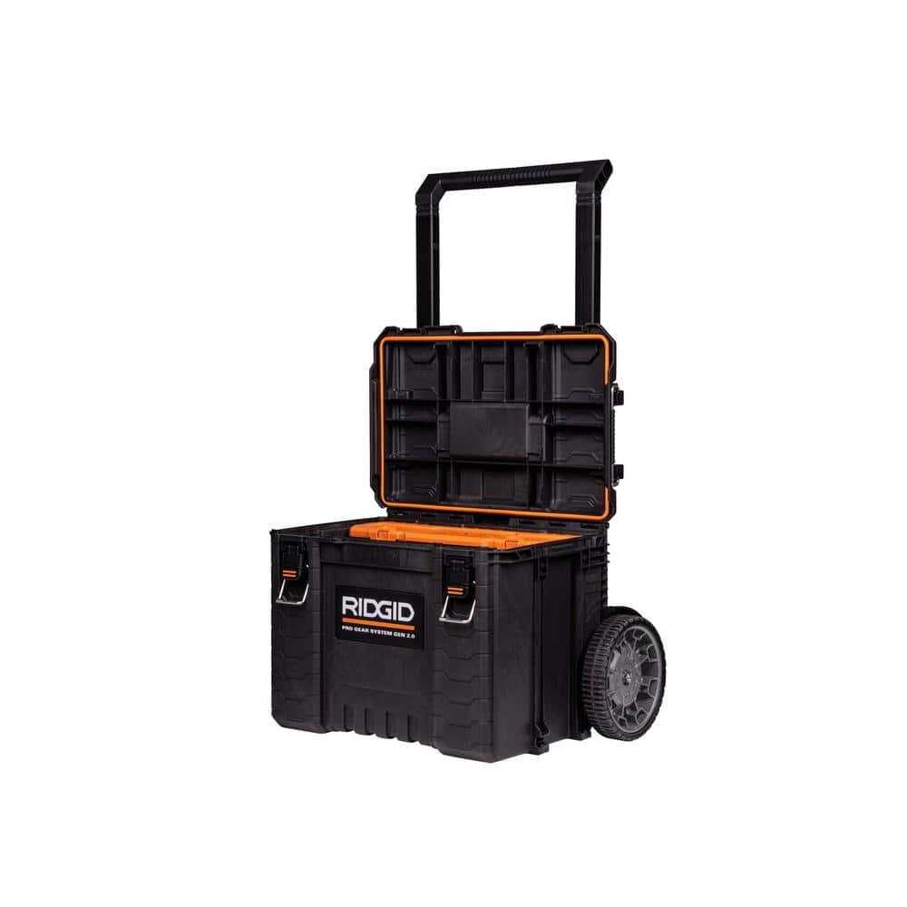 RIDGID 254065 2.0 Pro Gear System 25 in. All Terrain Rolling Tool Cart - Shop Hardware Tools Online Store