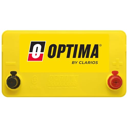 OPTIMA Batteries High Performance D51R YellowTop Dual Purpose Sealed AGM Car, Truck and SUV Battery, 450 CCA, Maintenance Free, Versitile Mounting