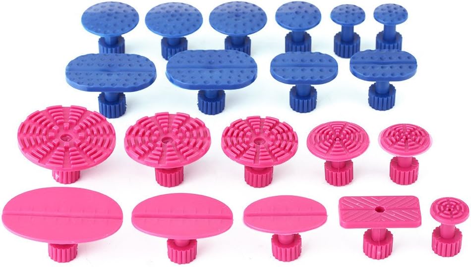 Paintless Dent Repair Hail Removal T Bar Slide Hammer Glue Puller Tabs Car Body Tools Pack of 2