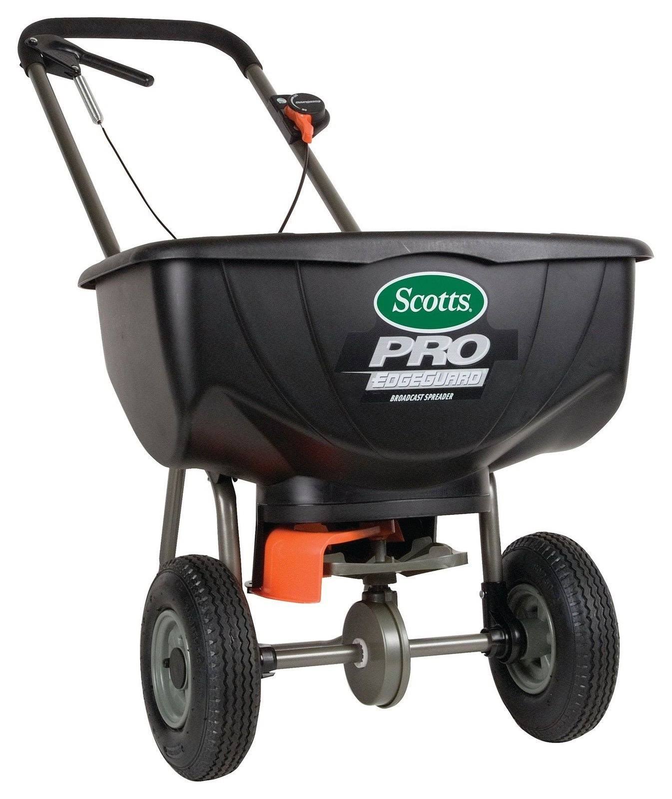 Scotts Edge Guard Pro Broadcast Spreader, 15000 sq. ft