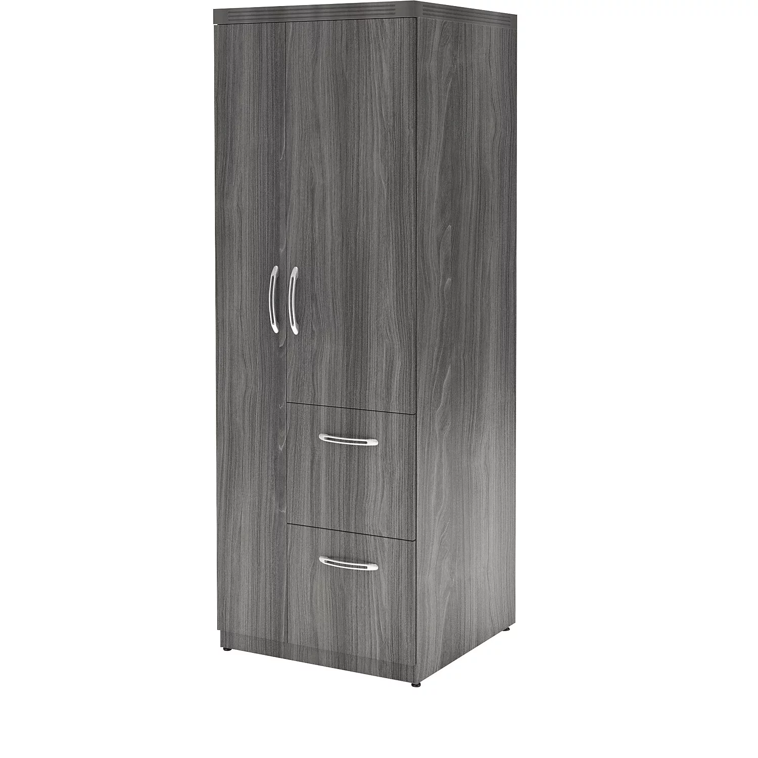 Mayline Aberdeen Series Personal Storage Tower in Gray Steel