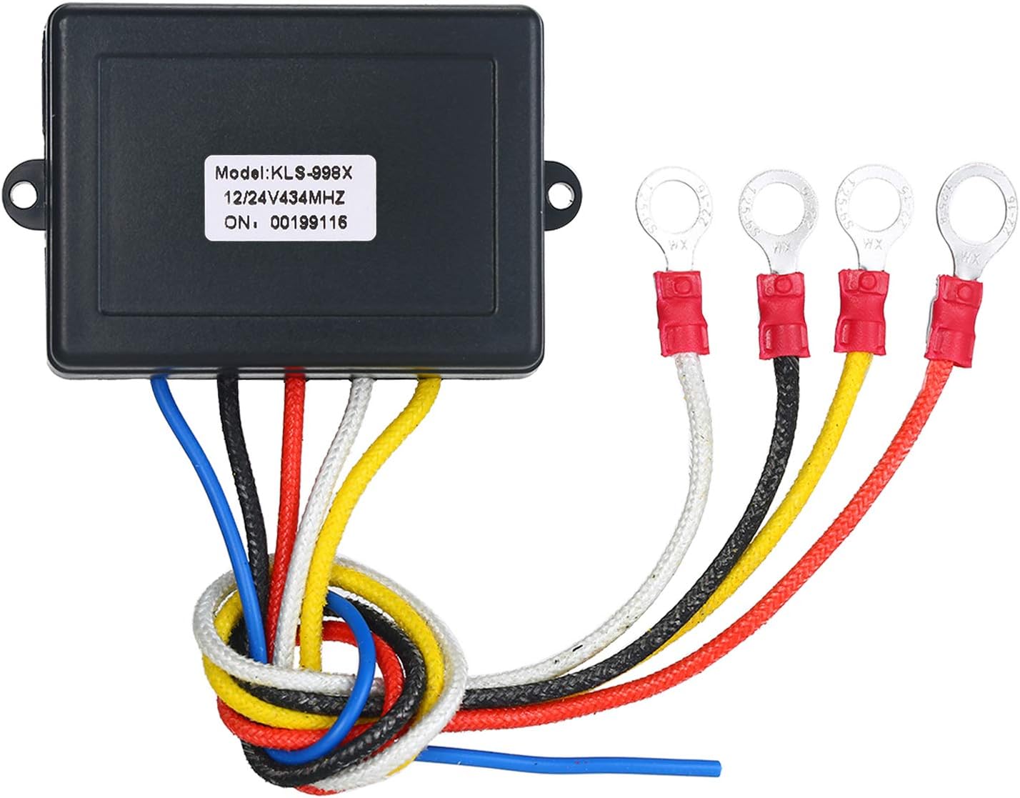 Yuangang 12V-24V 50ft Smart Winch Wireless Remote Control Switch Set E Universal Indicator Light for Jeep Truck ATV