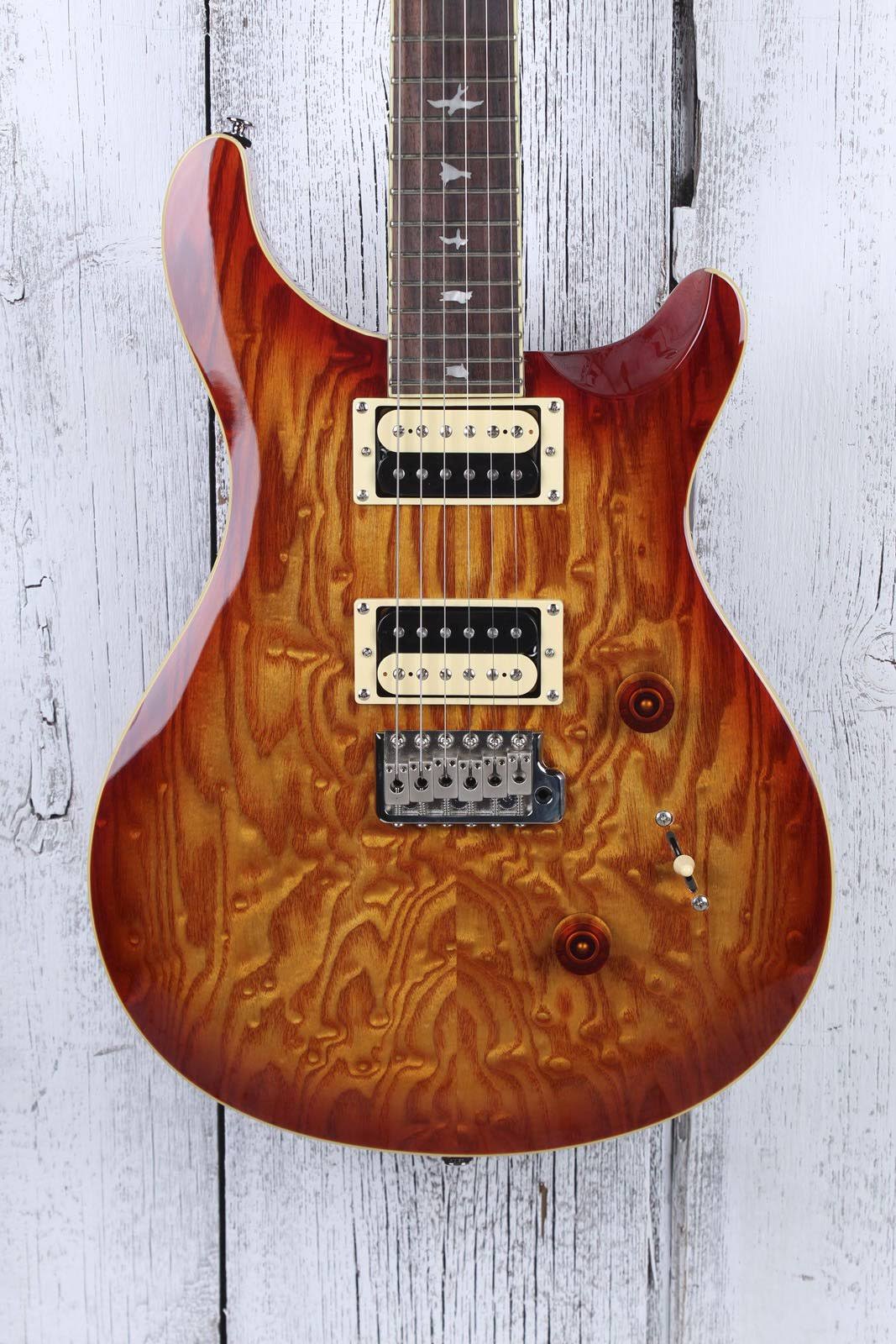 PRS SE Custom 24 Burled Ash - Vintage Sunburst
