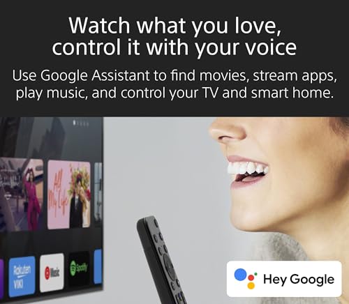 Sony 65 Inch 4K Ultra HD TV X85K Series: LED Smart Google TV with Dolby Vision HDR and Native 120HZ Refresh Rate KD65X85K- Latest Model, Black
