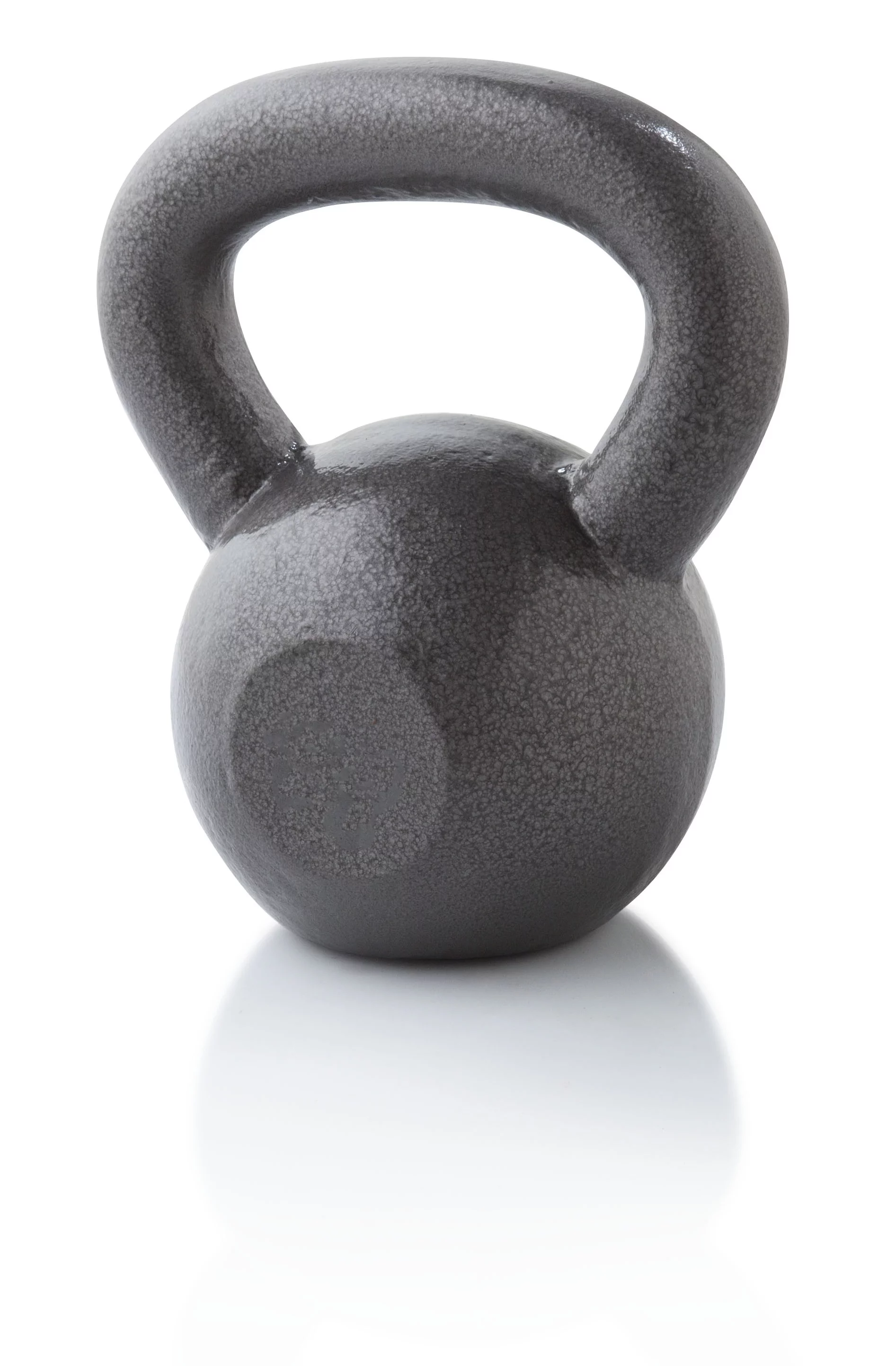 Weider, 30lb Cast Iron Hammertone Finish Kettlebell, Single