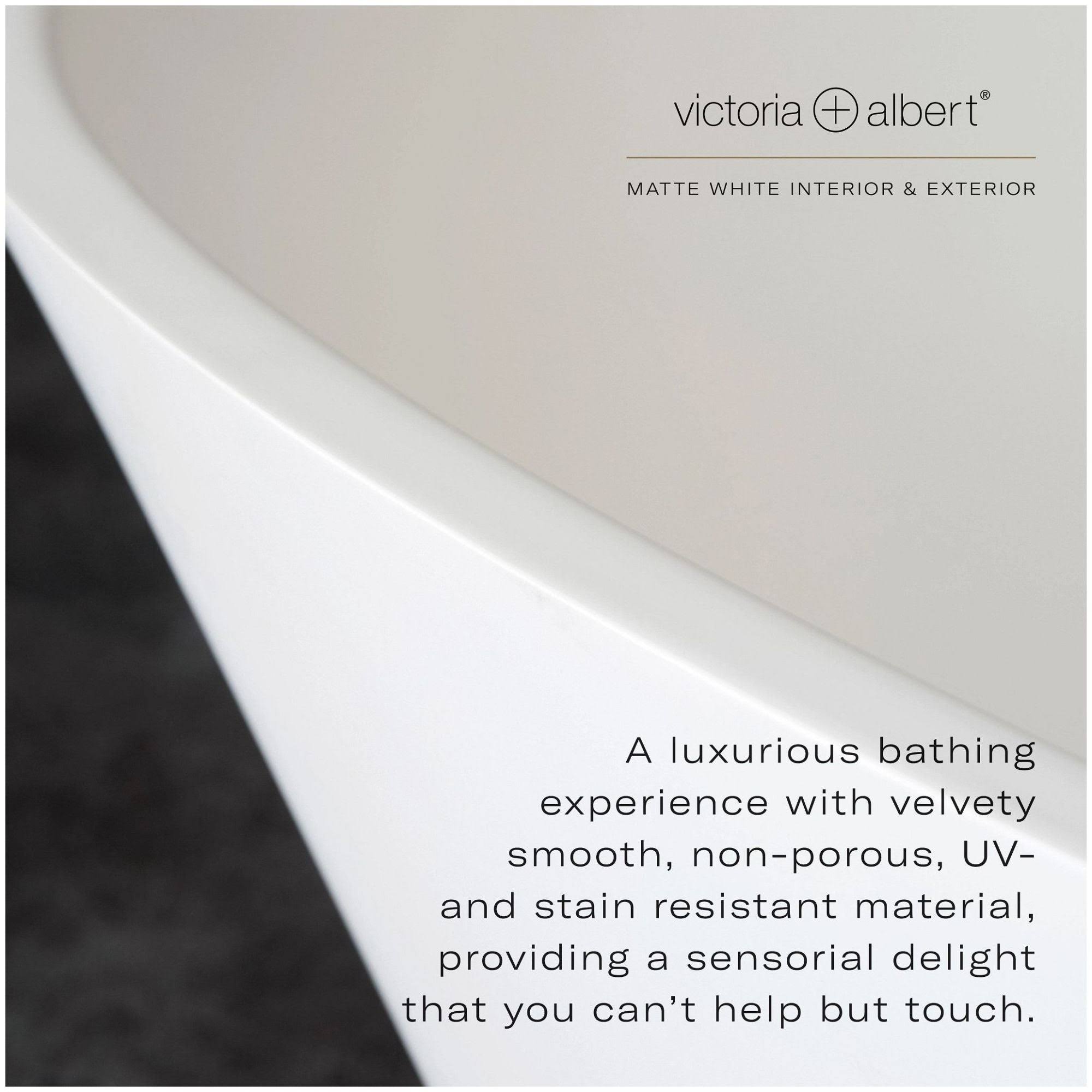 Victoria and Albert K-50 1-1/2x22 Tub Drain Kit - with Overflow - Polished Chrome