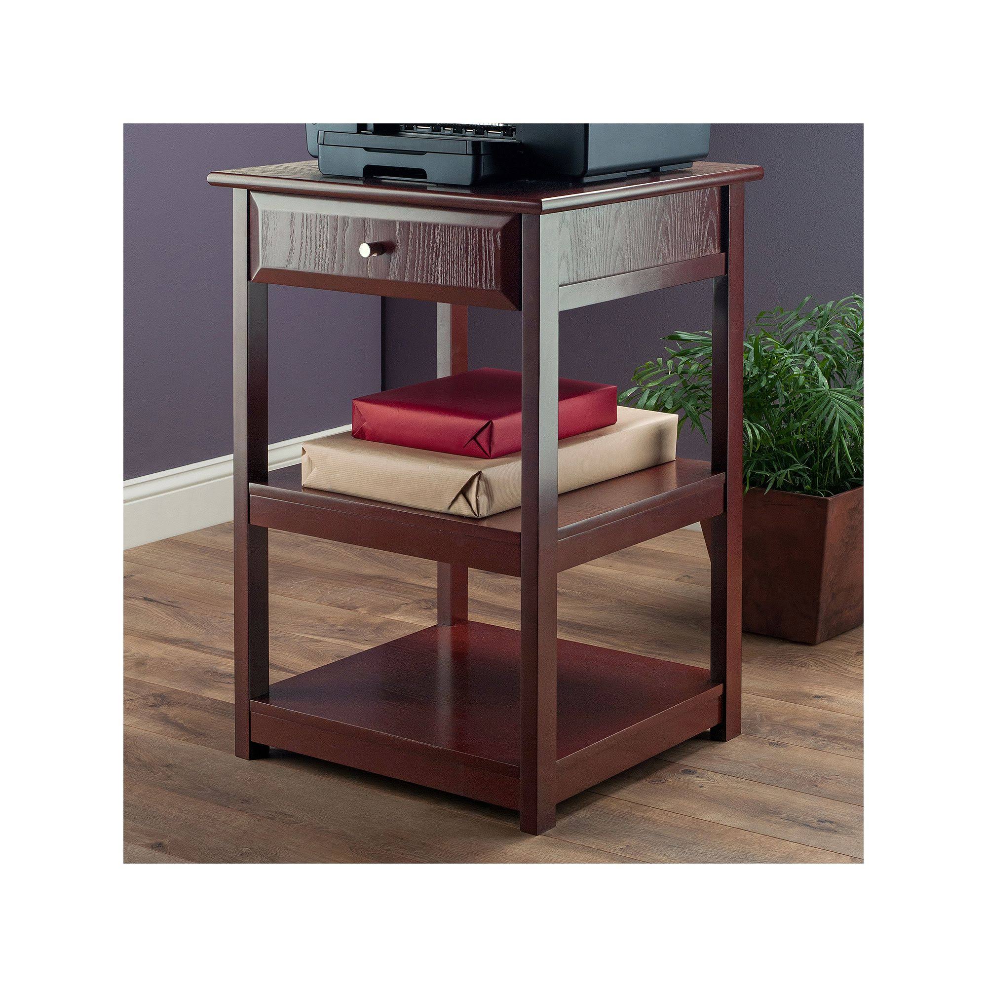 Winsome Delta Printer Table Walnut