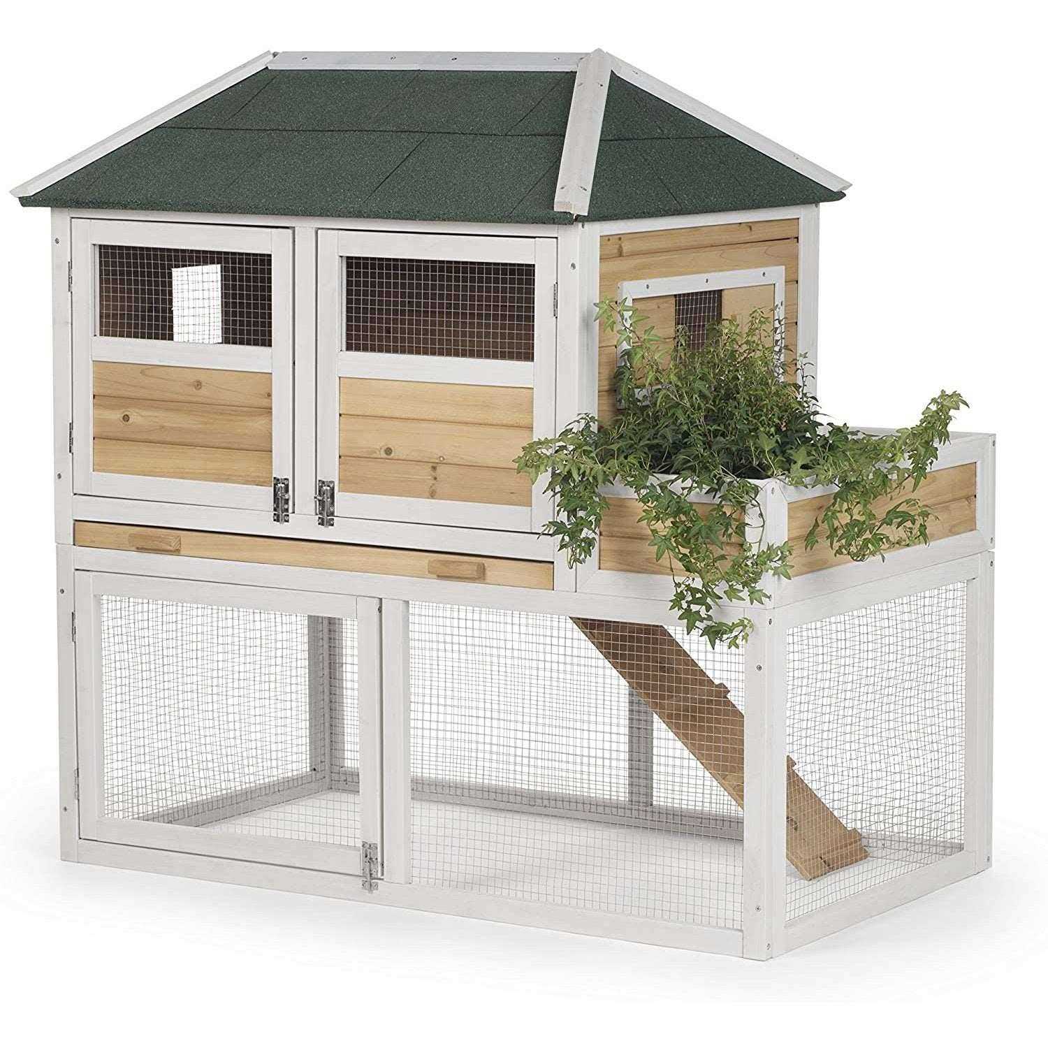 Prevue Pet Products Chicken Coop with Herb Planter - Pet Supplies online store