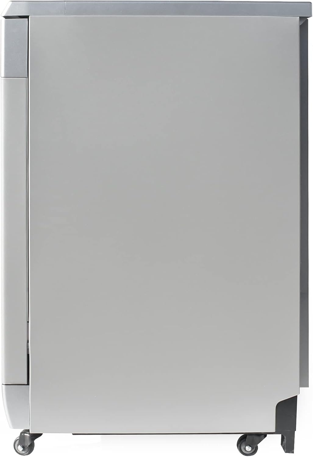 SPT SD-6513SSB 24″ Wide Portable Dishwasher with ENERGY STAR, 6 Wash Programs, 10 Place Settings and Stainless Steel Tub – Stainless