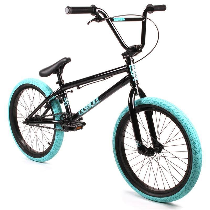 Jet BMX Block BMX Bike Gloss Black with Purple Camo