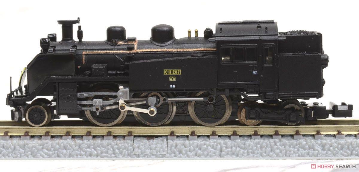 Rokuhan T019-5 Z Scale Steam Locomotive Type C11 Number 207 Tobu SL TAIJU