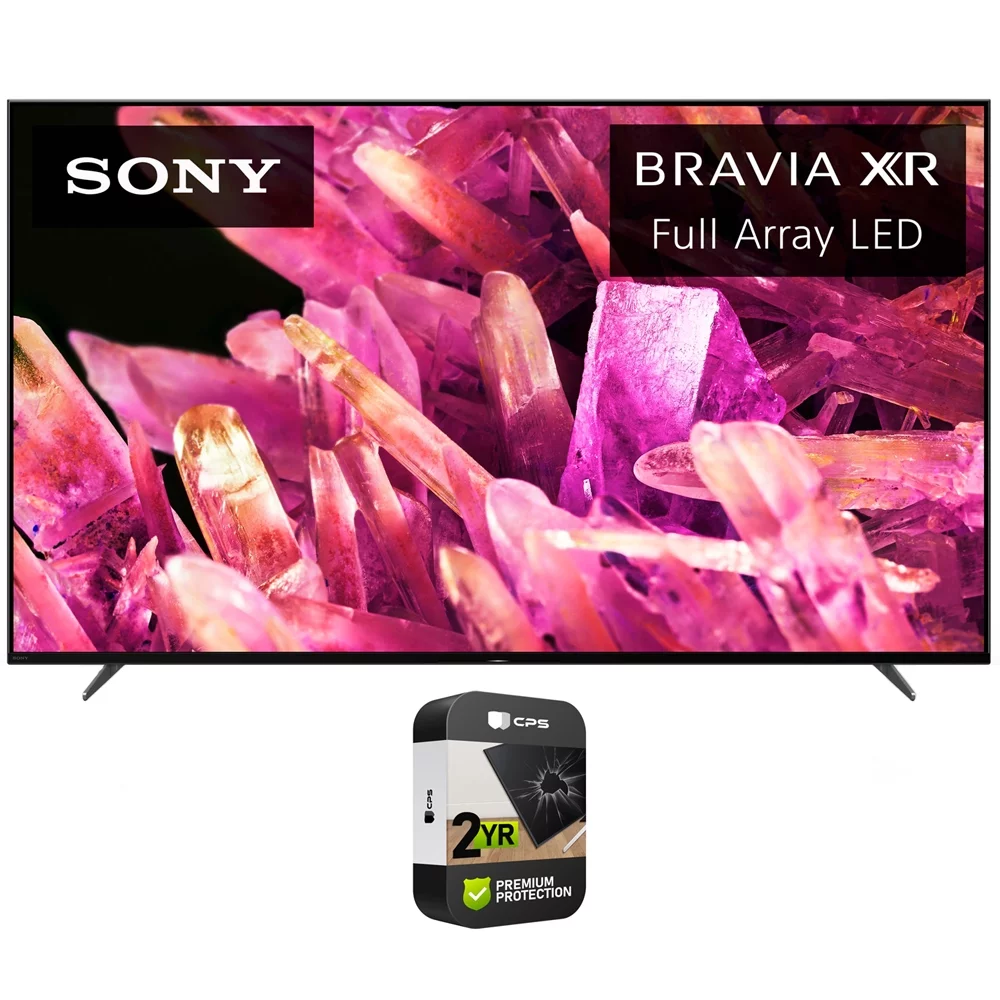 Sony Bravia XR 75 inch X90K 4K HDR Full Array LED Smart Television 2022 Model Bundle with Premium 2 YR CPS Protection Pack