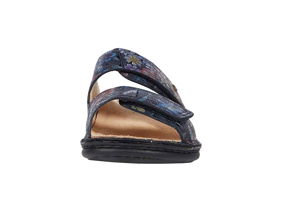 Finn Comfort Jamaica Dark Blue Irpino Leather Soft Footbed 39