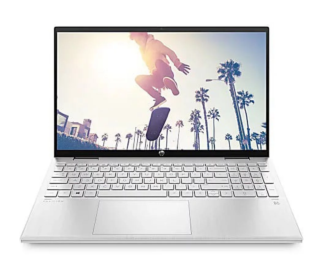HP Pavilion x360 15-er0225od Convertible Laptop, 15.6" Touch Screen, Intel Core i5, 8GB Memory, 256GB Solid State Drive, Wi-Fi 6, Windows� 11, 4Z370UA#ABA