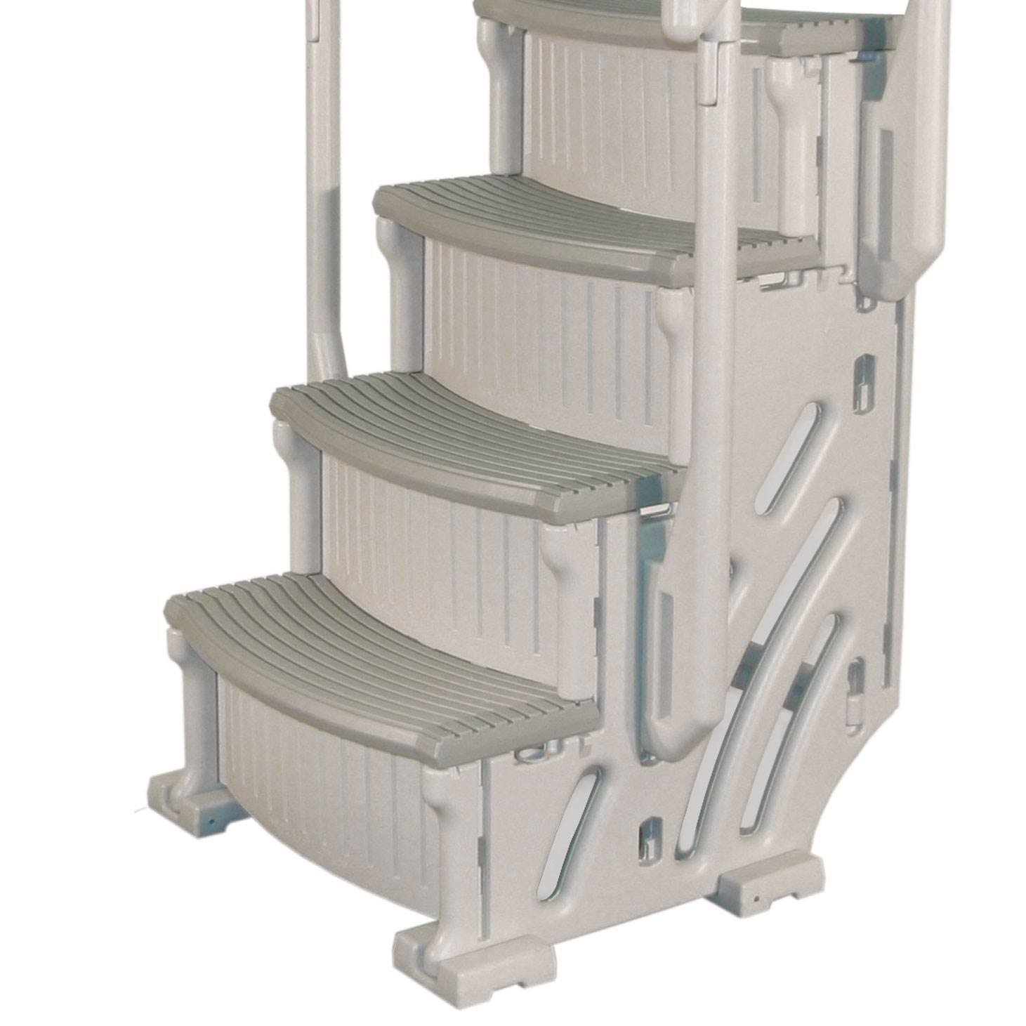 Confer CCXAG Gray 4-Step Above Ground Swimming Pool Steps