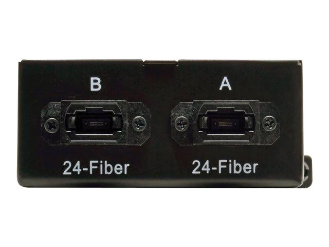 Tripp Lite 100Gb/120Gb to 40GB Breakout Cassette 2 24-Fiber to 6 12-Fiber (N484-2M24-6M12)