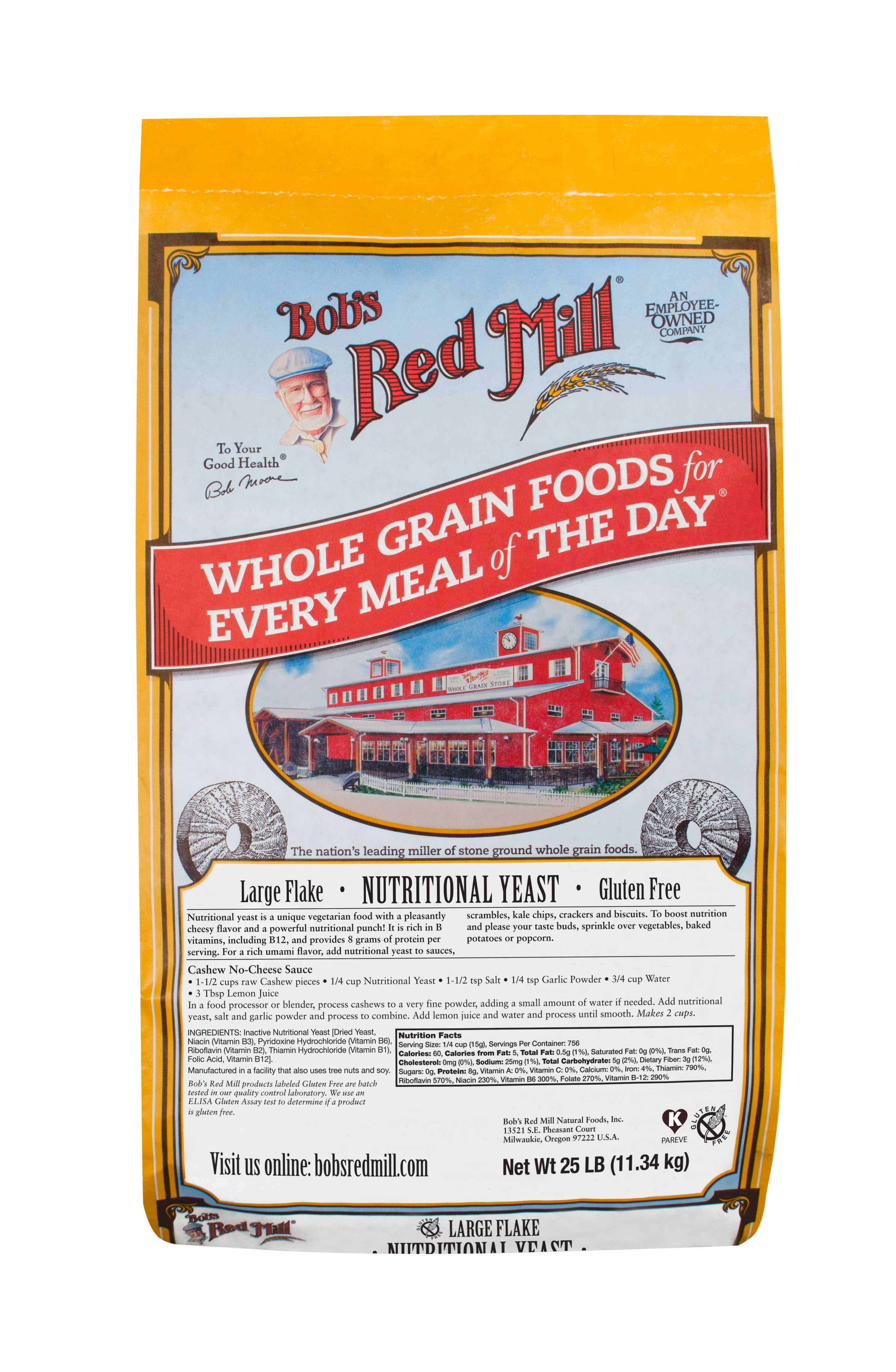 Bob&s Red Mill 25 lb. Large Flake Nutritional Yeast