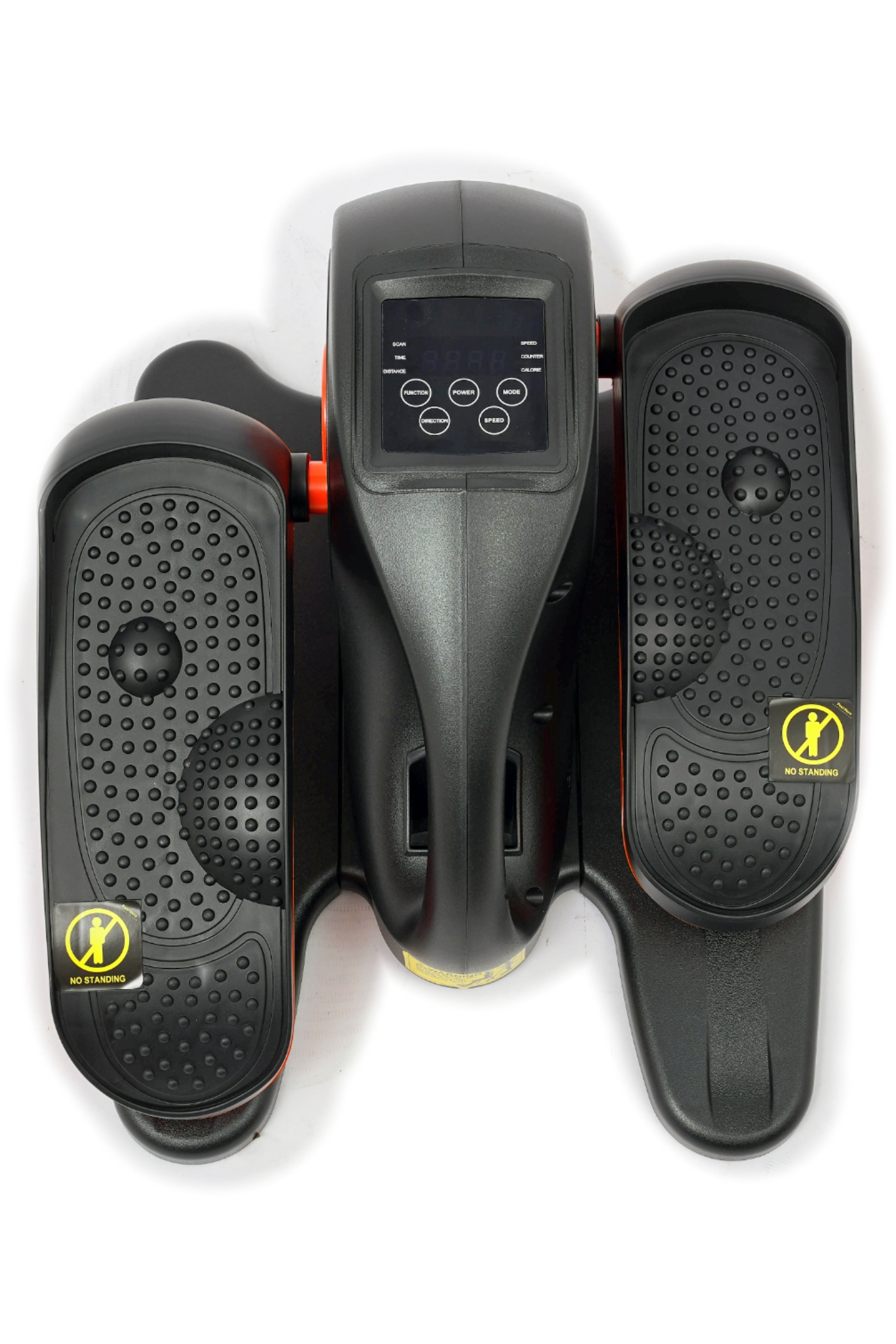 Home Use Under-Desk Elliptical Machine for Seniors, Lcd Screen Ellipse Leg Exerciser for Seniors Fully Assembled, Seated Pedal Exerciser W/Remote Control Electric Elliptical Trainer W/5-Level Speed