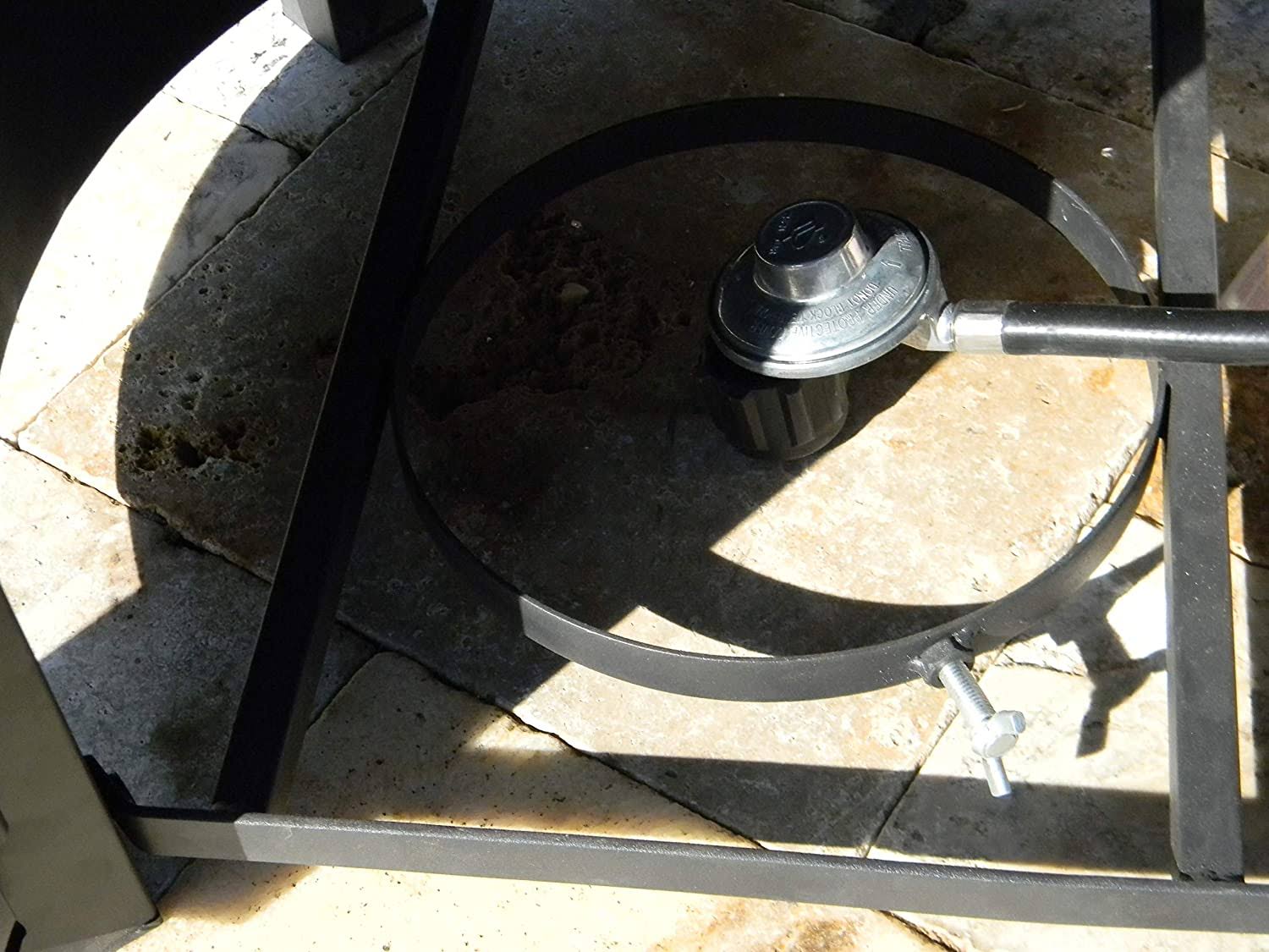 Tile Top Round Propane Fire Pit