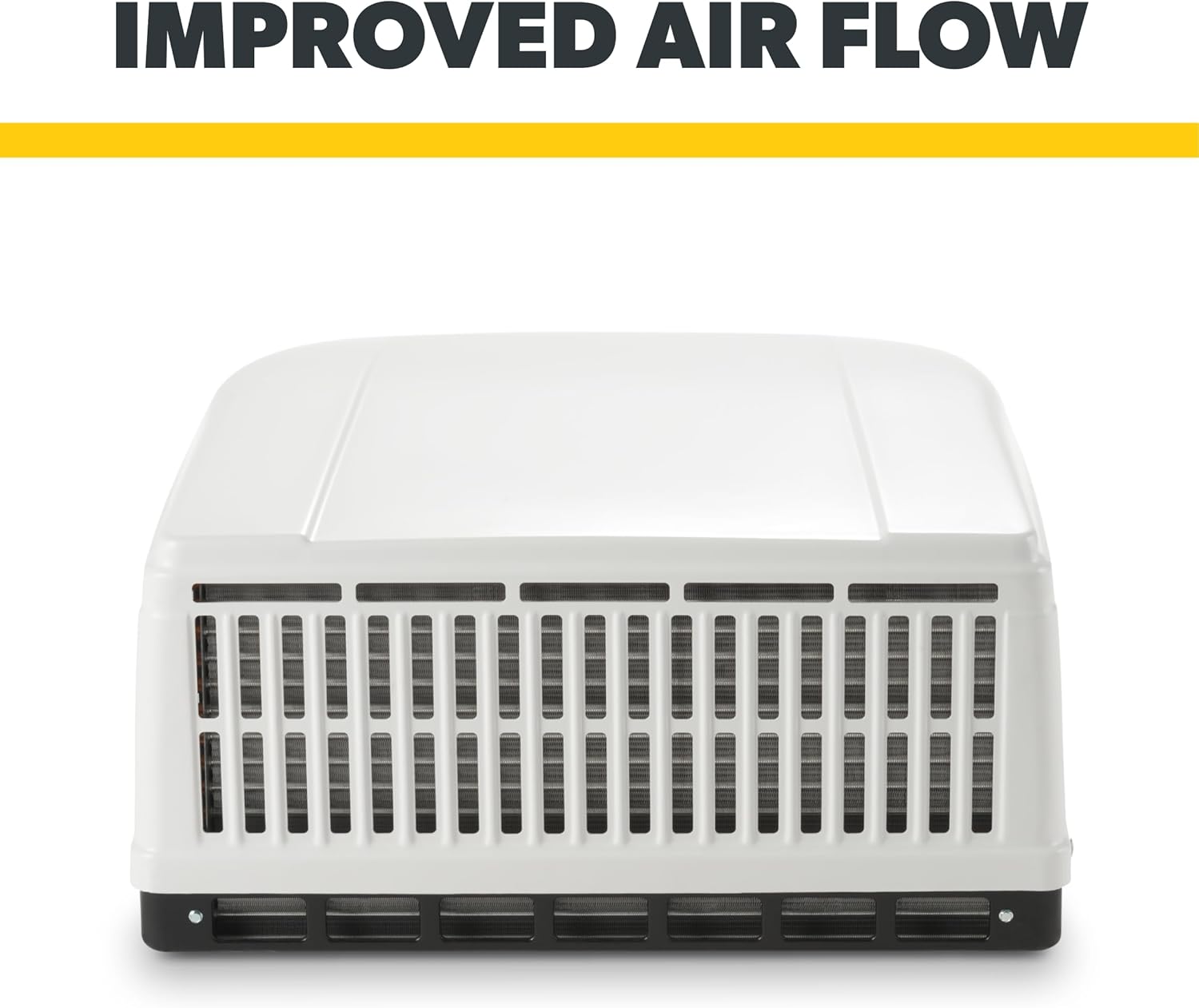 Dometic Brisk II | 13.5K BTU Air Conditioner | White | Standard Height | 9105304463 | Ducted or Non- Ducted | Quiet AC | Easy Install | Ideal For Campers, Vans, RV or Trailers | Lightweight