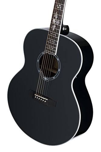 Schecter 3703 Synyster Gates &SYN J& Acoustic Guitar, Gloss Black