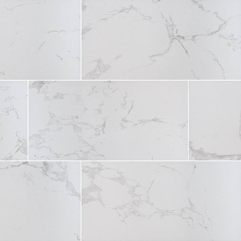 MSI Praia Carrara 12x22 x 24x22 Matte Porcelain Tile Premium
