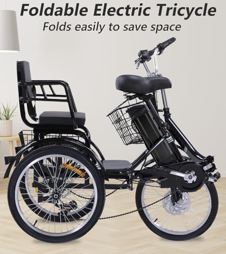 Adult Electric Tricycle Adult Tricycle 3 Wheel Bikes Adults Electric Three Wheel Bike