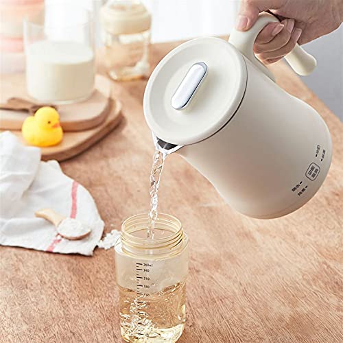 Kettles for Boiliwater, 600Ml Household Kettles for Boiliwater Automatic Boiliwater Kettle Multi Cooker Stewipot and Stainless Steel Inner Boil-Dry Protect