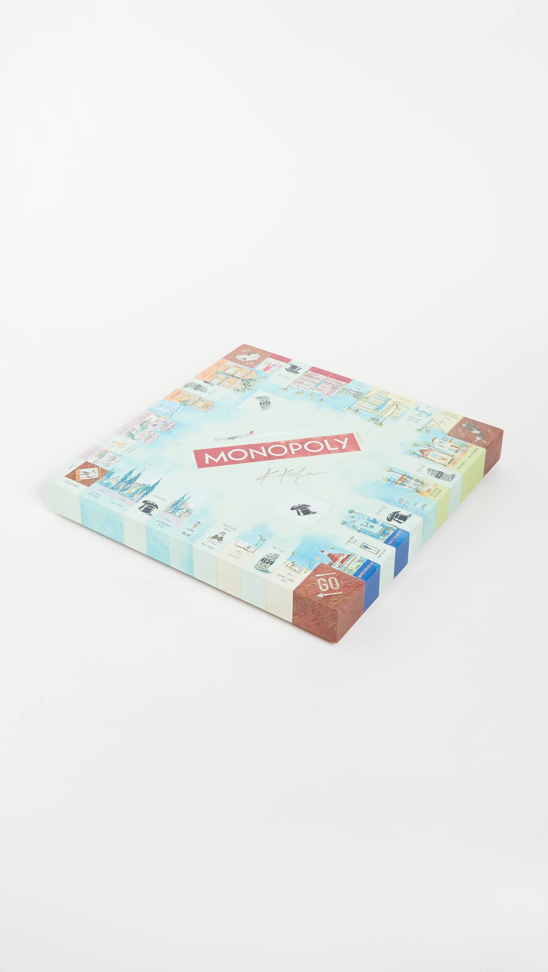 WS Game Company Monopoly California Dreaming Edition by Kathleen Keifer