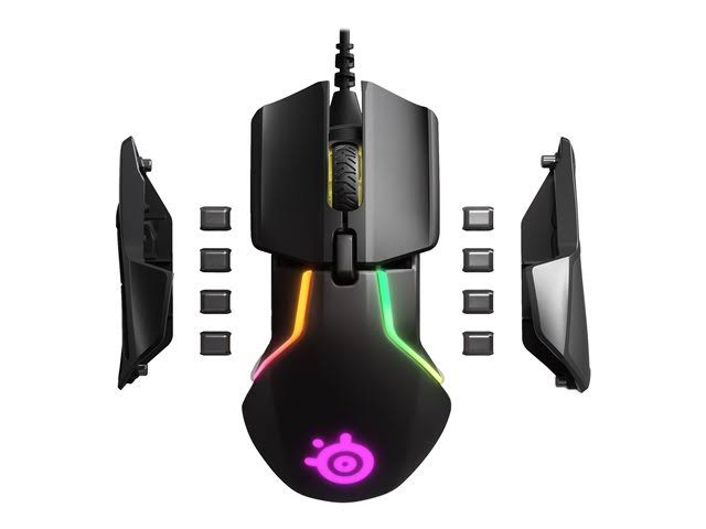 SteelSeries Rival 600 Dual Optical Sensor RGB Gaming Mouse - Black