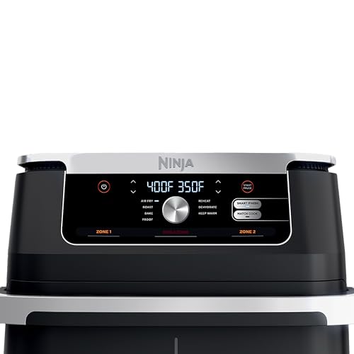 Ninja AD350CO Foodi 6-in-1 XL 2-Basket Air Fryer Renew