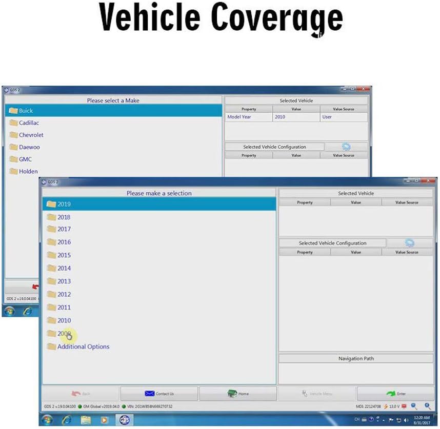 VXDIAG VCX Nano Compatible for GM/OPEL with GDS2 and Tech2WIN System Diagnostic Tool