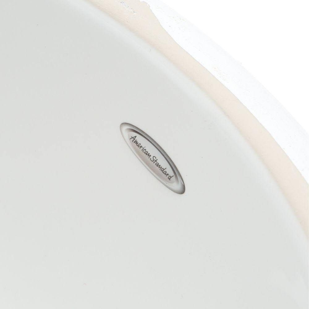 American Standard 0495.221.020 Ovalyn Undermount Bathroom Sink - White