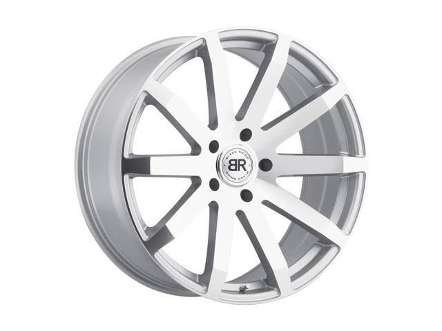 Black Rhino Traverse, 24x10 Wheel with 5x5.5 Bolt Pattern - Silver