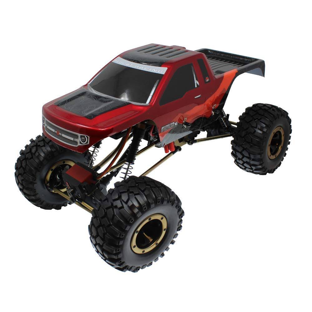 Redcat Racing Everest-10 1:10 Scale Rock Crawler Electric RC Truck, Red/Black - Megean
