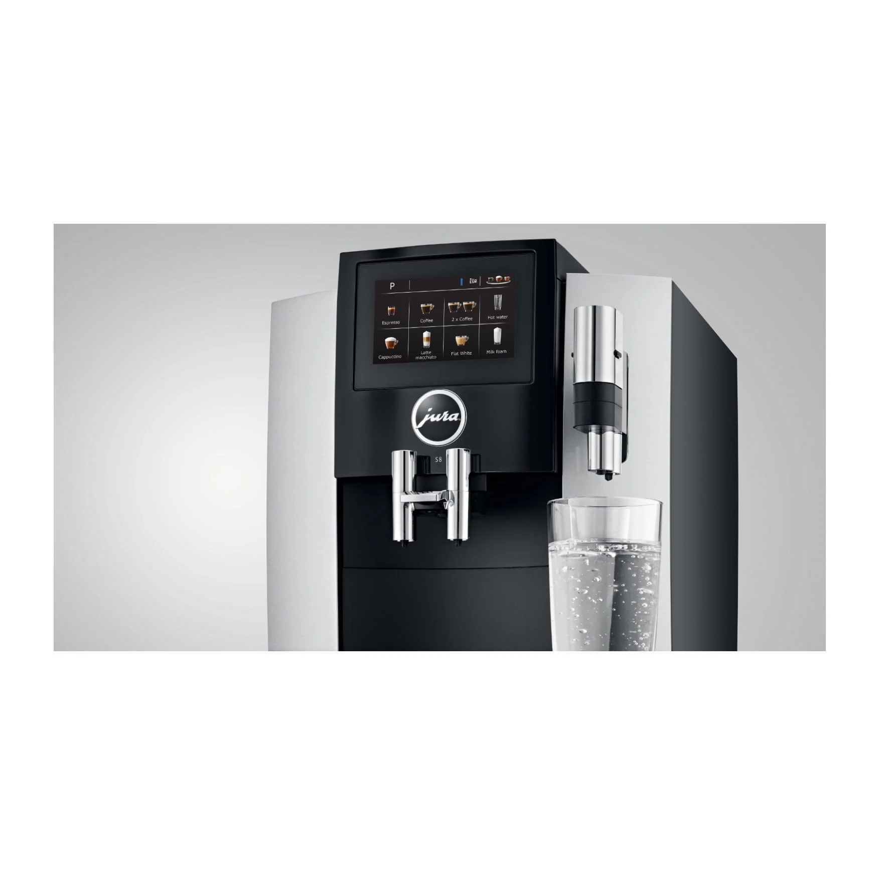 Jura S8 Multifunction Automatic Coffee & Espresso Machine | Chrome