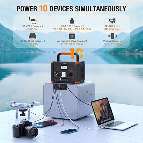 1000w Portable Power Station Solar Generator