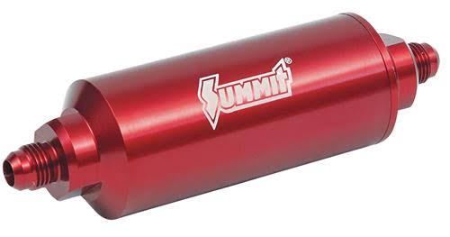 Summit Racing SUM-230124R: Summit Racing Inline Billet Fuel Filters