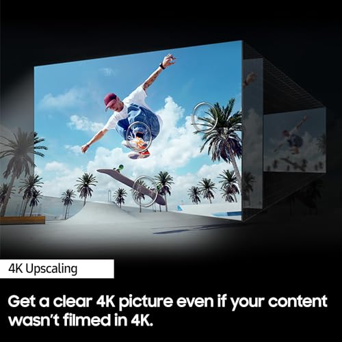 Samsung 43-Inch Class 4K Crystal UHD DU8000 Series HDR Smart TV w/Object Tracking Sound Lite, Motion Xcelerator 120Hz, Ultra Slim Design, Gaming Hub, Alexa Built-in (UN43DU8000, 2024 Model)